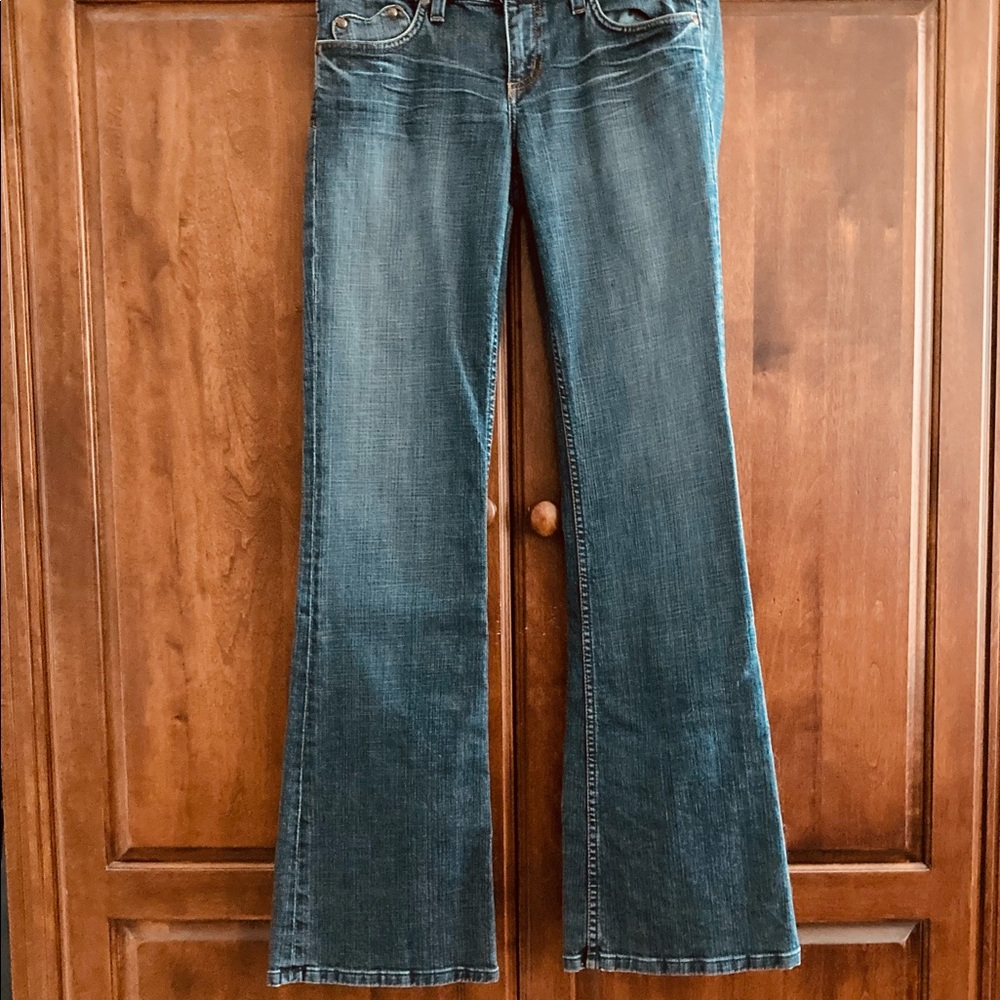Juicy Couture Low-Rise Flared Leg Jeans